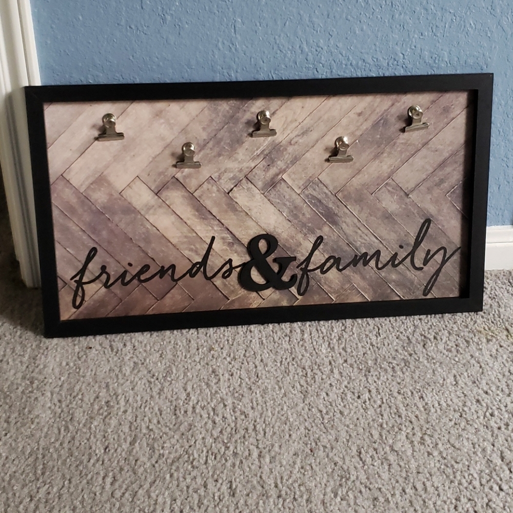 12x17 Rustic 5 slot frame for photos